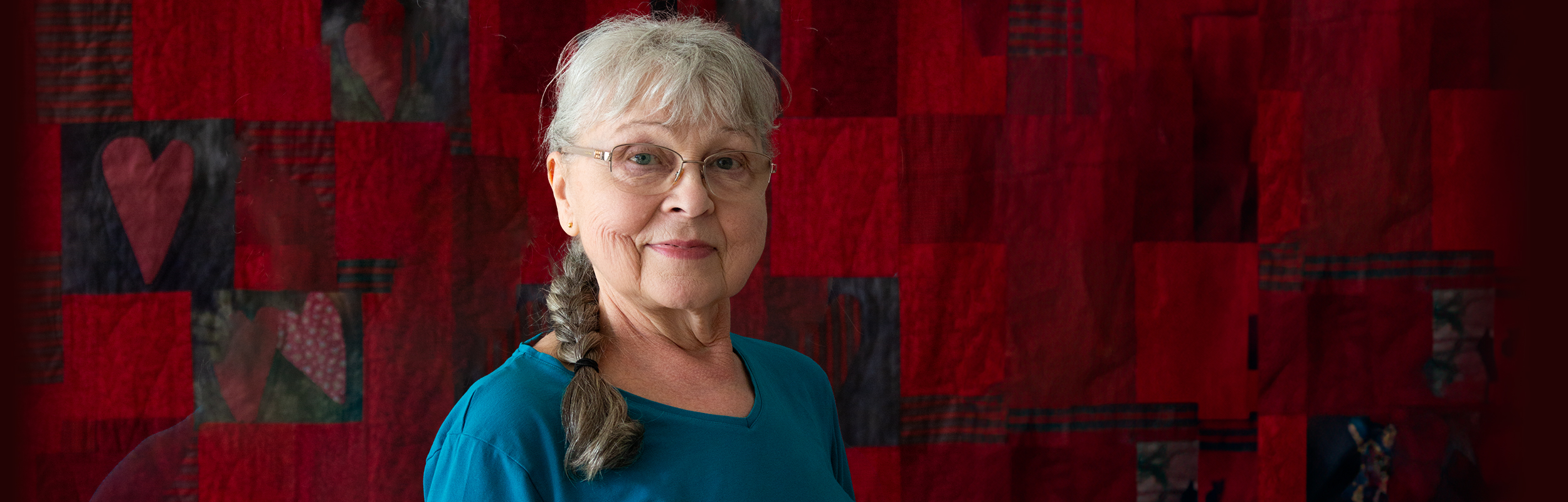 Joensuun seudun kansalaisopiston opiskelija Marja-Leena Penttinen.